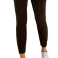 Tommy Hilfiger Women's Corduroy Skinny Ankle Pants Brown