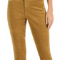 Tommy Hilfiger Women's Corduroy Skinny Ankle Pants Brown Size 12