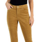 Tommy Hilfiger Women's Corduroy Skinny Ankle Pants Brown Size 8