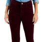 Tommy Hilfiger Women's Corduroy Skinny Ankle Pants Red