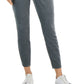 Tommy Hilfiger Women's Corduroy Skinny Ankle Pants Gray
