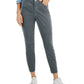 Tommy Hilfiger Women's Corduroy Skinny Ankle Pants Gray Size 8