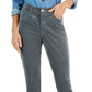 Tommy Hilfiger Women's Corduroy Skinny Ankle Pants Gray Size 4