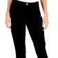 Tommy Hilfiger Women's Corduroy Skinny Ankle Pants Black Size 10