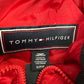 Tommy Hilfiger Women's Faux Fur Trim Hooded Puffer Coat Red Size Small