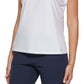 Tommy Hilfiger Women's Cap Sleeve Epaulet Top White Size Small