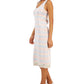 Tommy Hilfiger Women's Cotton Striped Sleeveless Dress Brown Size X Small