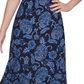 Tommy Hilfiger Women's Zeghora Floral Midi Dress Blue Size 14