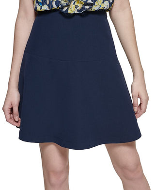 Tommy Hilfiger Women's Fit & Flare Skirt Blue Size 10