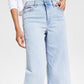 Tommy Jeans Women's High Rise Cropped Wide Leg Jeans Blue Size 26