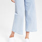 Tommy Jeans Women's High Rise Cropped Wide Leg Jeans Blue