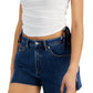 Tommy Jeans Women's Side Ruched Ribbed T-Shirt White Size Small