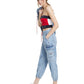 Tommy Jeans Women's Cotton Denim Cargo Joggers Blue Size 29