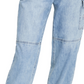 Tommy Jeans Women's Cotton Denim Cargo Joggers Blue Size 29