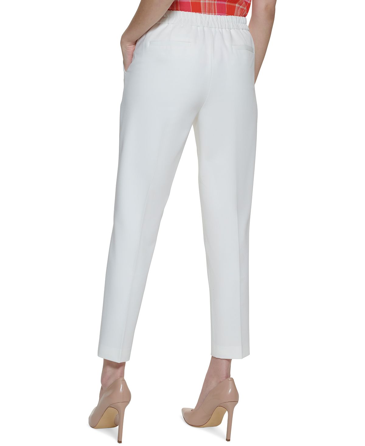 Tommy Hilfiger Women's Sloane Ankle Pants White