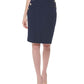 Tommy Hilfiger Women's Sailor Button Pencil Skirt Blue Size 10