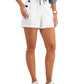 Tommy Hilfiger Women's Sailor Drawstring Shorts White Size X-Large