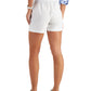 Tommy Hilfiger Women's Sailor Drawstring Shorts White Size X-Large