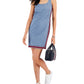 Tommy Hilfiger Women's French Terry Sleeveless Dress Blue Size Small