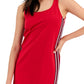 Tommy Hilfiger Women's French Terry Sleeveless Dress Red Size Large