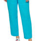 Tommy Hilfiger Women's Belted Pull On Pants Blue Size X Large