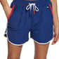 Tommy Hilfiger Women's Towel Terry Shorts Blue Size X-Large