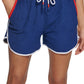 Tommy Hilfiger Women's Towel Terry Shorts Blue Size X-Large