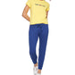 Tommy Hilfiger Women's Sport Logo T-Shirt Yellow Size X-Small
