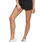 Tommy Hilfiger Women's Sport Logo Terry Shorts Black Size Medium