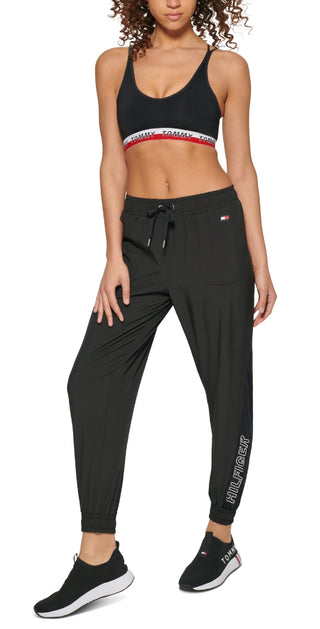 Tommy Hilfiger Women's Joggers Black Size Medium