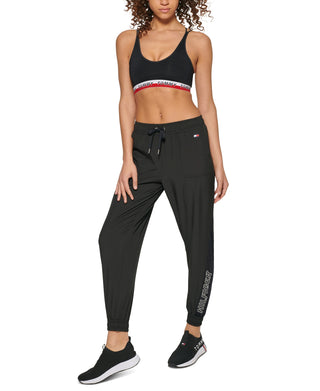Tommy Hilfiger Women's Joggers Black Size X-Small