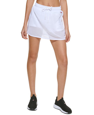 Tommy Hilfiger Women's Mesh Skort White Size X-Large