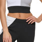 Tommy Hilfiger Women's Sport Logo Flag Seamless Top Gray Size Small