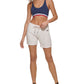 Tommy Hilfiger Women's Sport Terry Shorts Gray Size XX-Large
