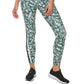 Tommy Hilfiger Women's Palm Print High Rise Compression Leggings Green Size Small