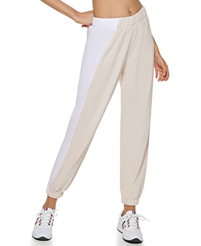 Tommy Hilfiger Women's Relaxed Fit Jogger Pants Gray Size Large