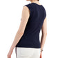 Tommy Hilfiger Women's Americana Tank Top Blue Size X-Small