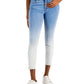 Tommy Hilfiger Women's Tribeca Th Flex Dip Dye Skinny Jeans Blue Size 12