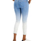 Tommy Hilfiger Women's Tribeca Th Flex Dip Dye Skinny Jeans Blue Size 12