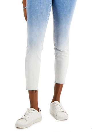 Tommy Hilfiger Women's Tribeca Th Flex Dip Dye Skinny Jeans Blue Size 6