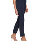 Tommy Hilfiger Women's Slim Ankle Pant With Slit Blue Size 8