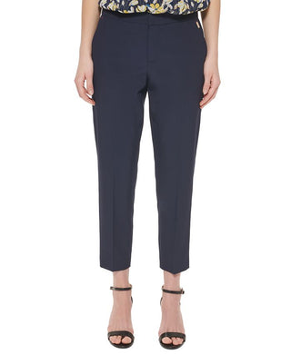 Tommy Hilfiger Women's Sloane Ankle Pants Blue Size 14