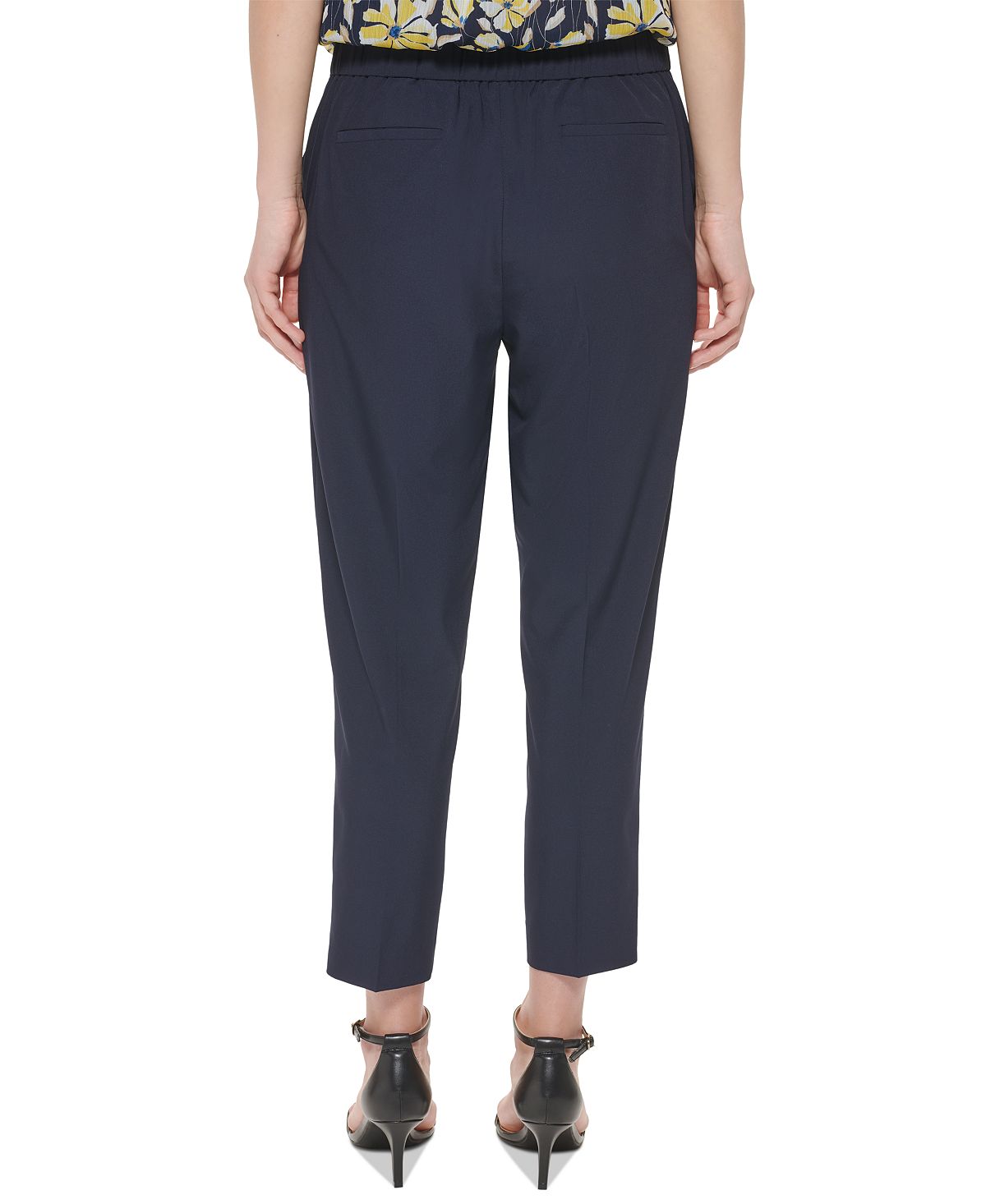 Tommy Hilfiger Women's Sloane Ankle Pants Blue Size 14