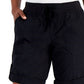 Tommy Hilfiger Women's Solid Rolled Cuff Utility Shorts Black Size Large