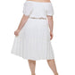Tommy Hilfiger Women's Off The Shoulder Dress White Size 20W