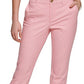 Tommy Hilfiger Women's Dot Print Chino Pants Pink Size 10