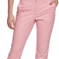 Tommy Hilfiger Women's Dot Print Chino Pants Pink Size 2