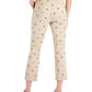 Tommy Hilfiger Women's Th Flex Hampton Logo Print Chino Pants Brown Size 10