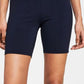 Tommy Jeans Women's Logo Waist Bike Shorts Blue Size Medium