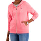 Tommy Hilfiger Women's French Terry Hoodie Pink Size X-Small